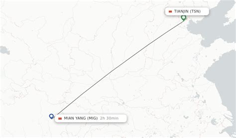 Direct Non Stop Flights From Tianjin To Mian Yang Schedules