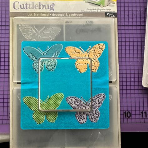 Cuttlebug Embossing Folders Etsy