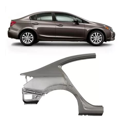 Lateral Traseira Direita Honda Civic 2012 A 2016 Original