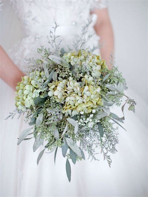 22 Hydrangea Wedding Bouquets Every Bride Will Love Artofit