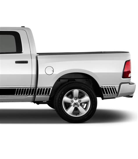 Racing Vinyl Stripes Fits Dodge Ram 1500 4x4 Off Road Sport Car Racing Decals Vinyl Stickers Etsy