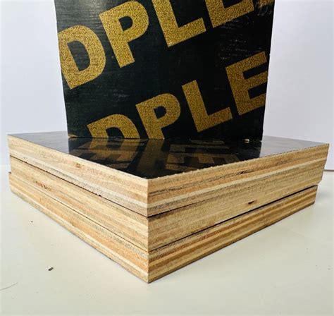 Building Materials 18mm Poplar Birch Core Formwork Construction Black