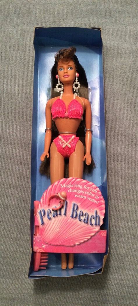 Pearl Beach Teresa Friend Of Barbie 1997 Mattel Doll 18579 Swimsuit For