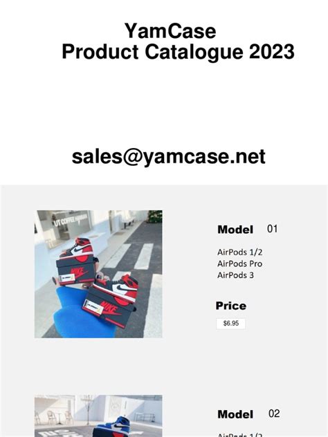 Yamcase Catalogue Airpods Case 2023 | PDF