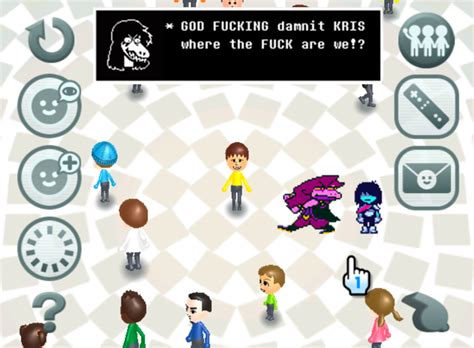 In Mii Maker GOD FUCKING Damnit KRIS Where The FUCK Are We Know
