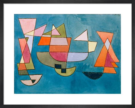 Sailing Boats, 1927 Art Print by Paul Klee | King & McGaw