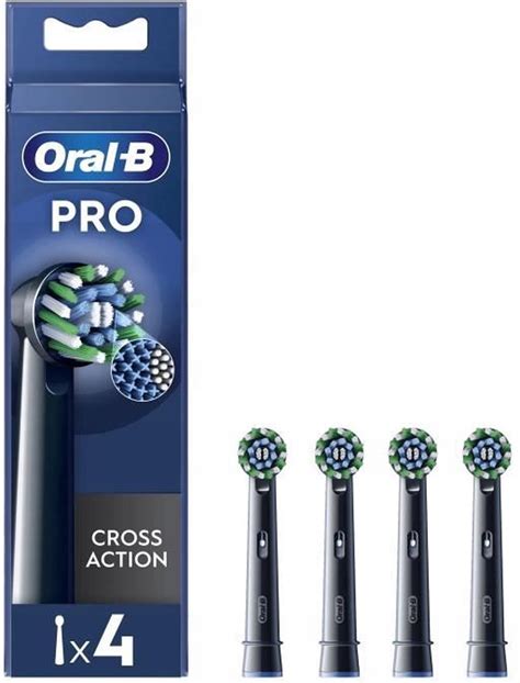 Końcówki Do Szczoteczki Oral B Eb50 Pro Cross Action Czarne 4 Szt