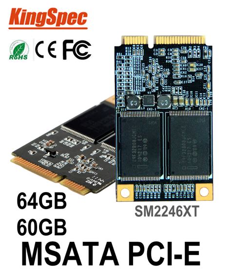 Kingspec Mini Pcie Msata Ssd Sata Iii Gb S Gb Ssd Gb Hard Drive