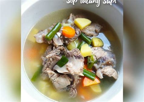 Resep Sop Tulang Sapi Oleh Uci Mandasari Cookpad