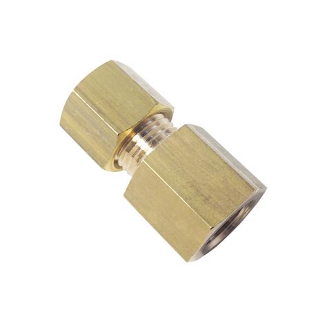 Brass BSPP X Compression Brass Metric Compression Fitting 791PL6