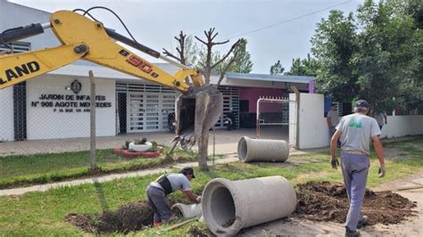 OBRAS EN EL JARDIN N 908 DE AGOTE Dato Posta