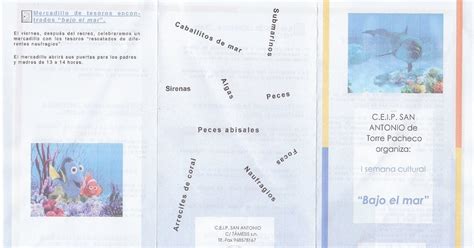 Diario De Clase El Mar Es Inmenso