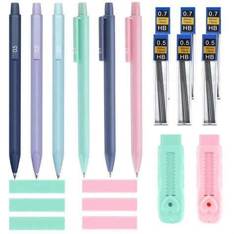 Youhool S Es Mechanisches Bleistift Set St Cke Pastellfarbene