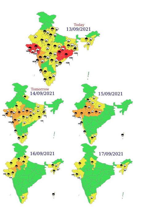 India Meteorological Department On Twitter Fairly Widespread To Widespread Rainfall Over