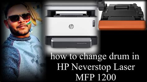 How To Change Drum In HP Neverstop Laser MFP 1200 YouTube