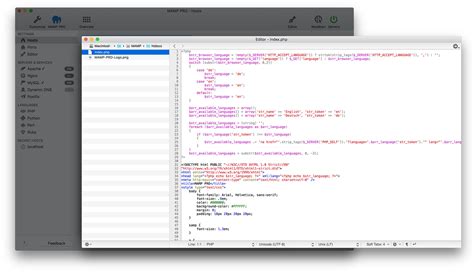 MAMP PRO MacOS Documentation Editor