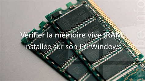 Enregistrer Document Bruit Connaitre Les Ram De Son Pc Devoirs Maniaque