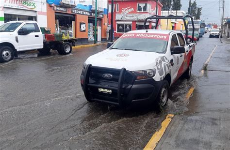 Realiza ProtecciÓn Civil De Huamantla Recorrido Preventivo Tras CaÍda