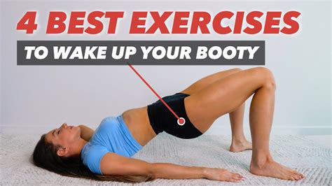 4 Best Exercises To Wake Up Your Glutes Booty Activation Routine With Or Without Equipment