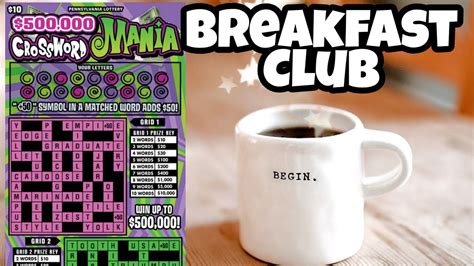 Pa Lottery Crossword Mania Scratch Off Ticket Top Prize