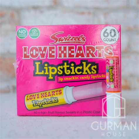 Купить Конфета Помада Love Hearts Swizzlers 6 г в Украине ᐉ Цены ...