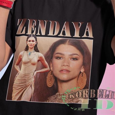 Zendaya Shirt Zendaya Inspired Hot Model Trend Vintage S Shirt