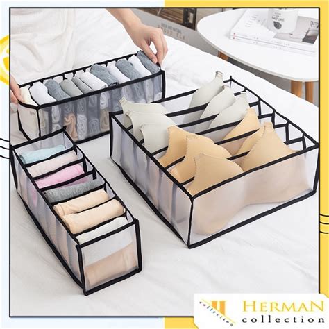 Jual Hc Storage Box Organizer Celana Dalam Pakaian Dalam Tempat