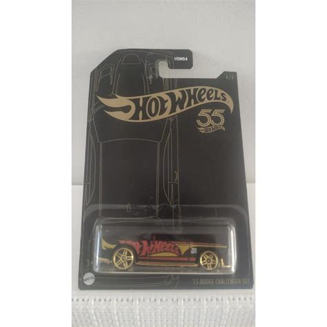 Hot Wheels Edição Especial Dodge Challenger SRT Aniversario Shopee Brasil