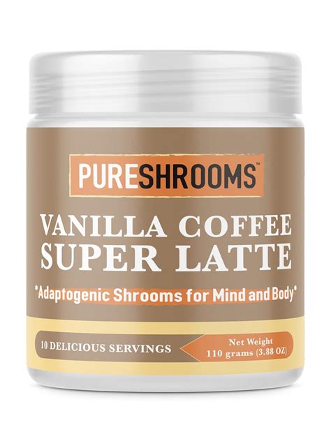 Amazon Pureshroom Vanilla Coffee Super Latte G Organic