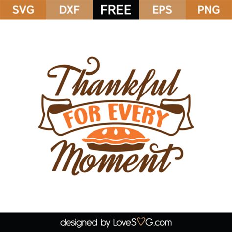 Free Thankful Svg Cut File