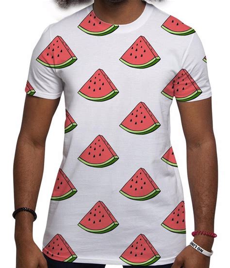 Watermelon Graphic T Shirt Fruit Food Retro Melon Festival Etsy