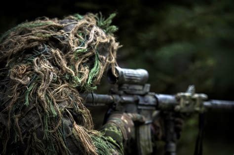 Download Sniper Rifle Military Sniper HD Wallpaper