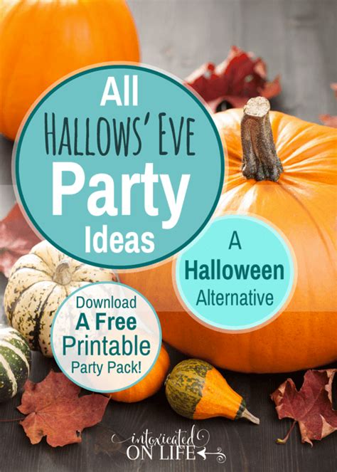 All Hallows' Eve Party Ideas (A Halloween Alternative)