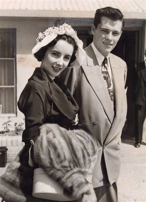 Elizabeth And Conrad Hilton Jr Elizabeth Taylor Conrad Hilton Jr Conrad Hilton