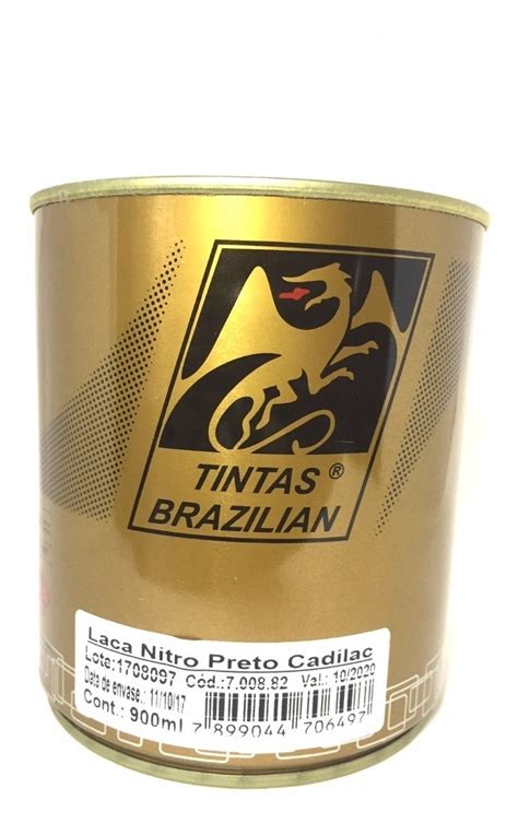 Tinta Automotiva Laca Preto Cadilac Black Piano 900 Ml Parcelamento