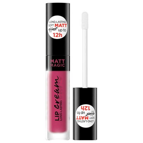 Eveline Matt Magic Lip Cream Pomadka do ust w płynie 4,5ml 06 Soft ...