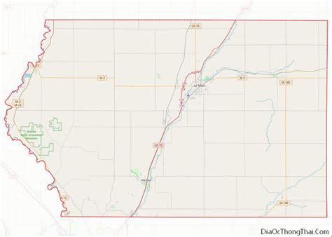 Map Of Plymouth County Iowa Địa Ốc Thông Thái