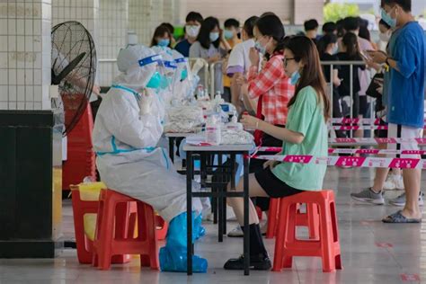 我校本部完成新一轮核酸检测 广东金融学院