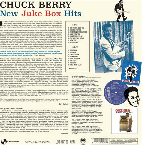 New Juke Box Hits Chuck Berry Lp Album Muziek Bol