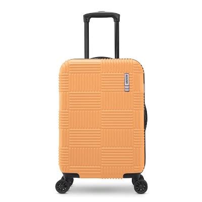 American Tourister Nxt Checkered Hardside Carry On Spinner Suitcase ...