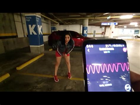 Horny Girl Finger Her Pussy At The Mall Parking Lot Xnxx