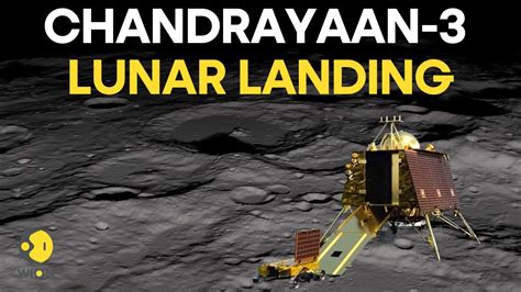 La Navicella Indiana Chandrayaan Atterra Sulla Luna Giornata Storica