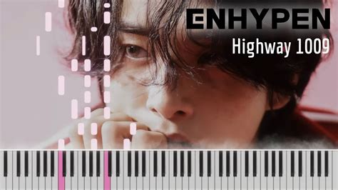 Highway 1009 Enhypen 엔하이픈 Advanced Piano Sheets YouTube