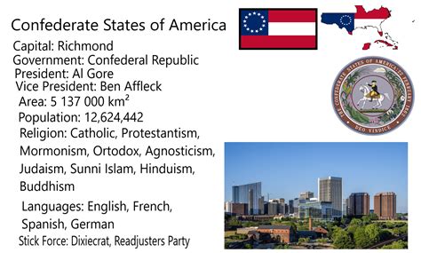 Confederate States Of America Profile by BlusterAster12 on DeviantArt