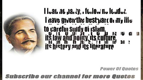 Top 10 Quotes Allama Muhammad Iqbal Allama Iqbal Poetry In English