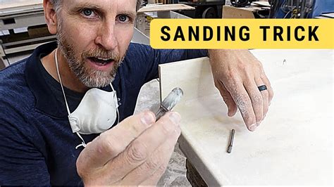 No Drip To Cove Sanding Trick On Corian Solid Surface Countertop Youtube