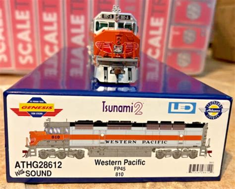 Athearn Genesis Ho Scale Western Pacific Fp Dcc And Sound Ebay