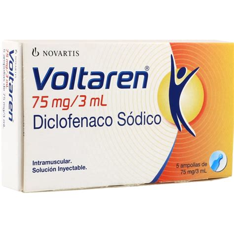 Voltaren Inyectable 75mg 3ml X 1 Ampolla Cruz Verde