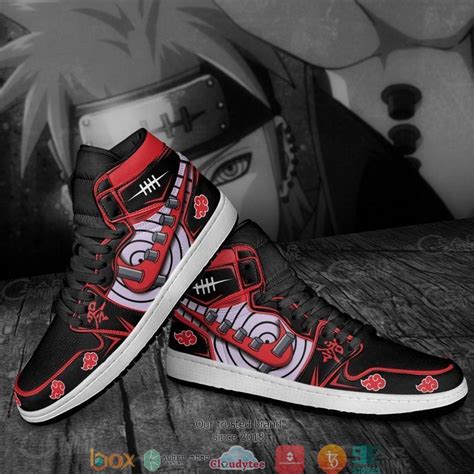 HOT Akt Six Path Pain Anime Air Jordan High Top Sneakers Express Your Unique Style With