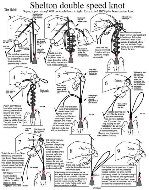 Tips On Tying Knots And Tying The Shelton Speed Knot Knots Handmade